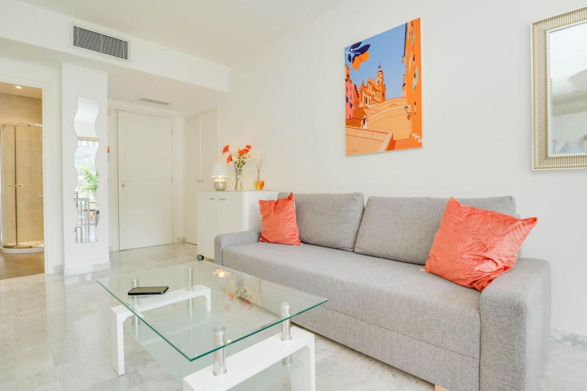 « La Grande Residence » Vue Mer, Piscine Menton Ngoại thất bức ảnh