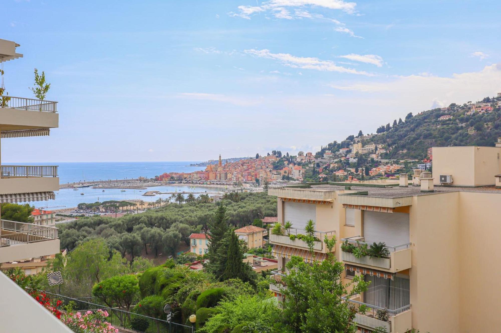 « La Grande Residence » Vue Mer, Piscine Menton Ngoại thất bức ảnh